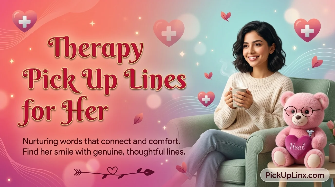 Therapy Pick Up Lines for Her