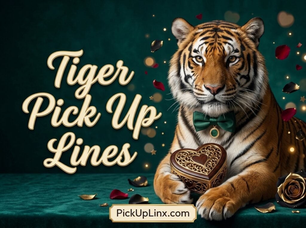 Tiger Pick Up Lines