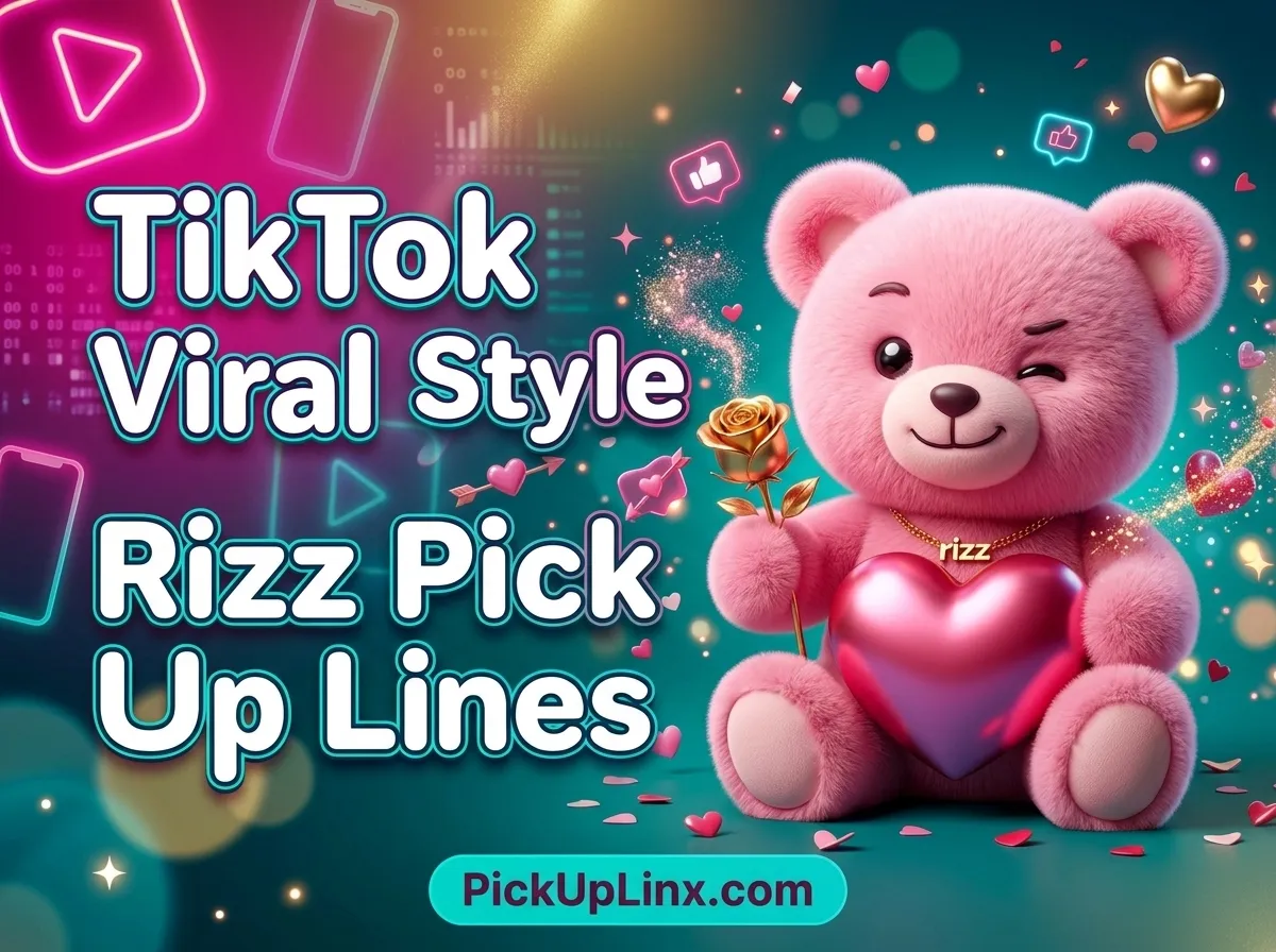 TikTok Viral Style Rizz Pick Up Lines