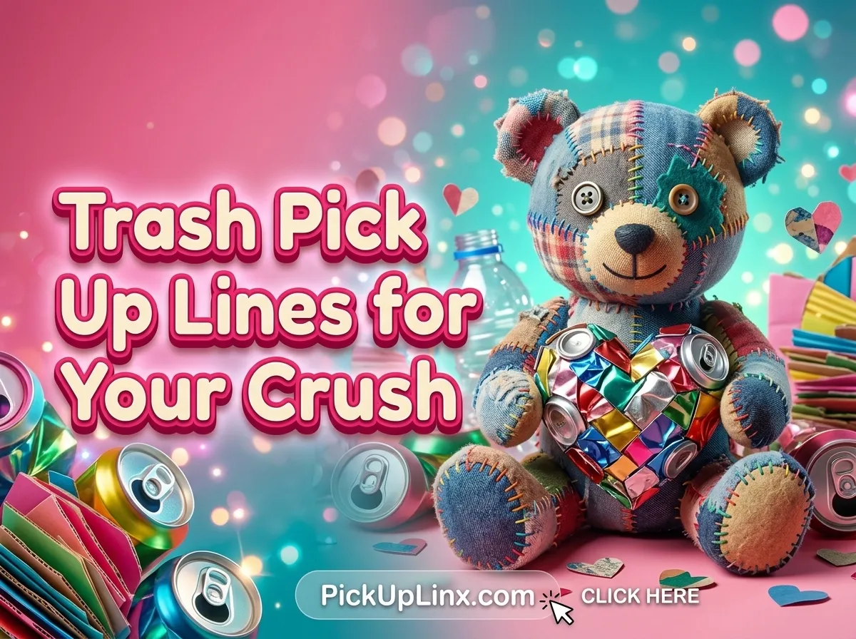Trash Pick Up Lines for Your Crush