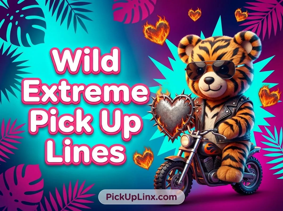 Wild Extreme Pick Up Lines 
