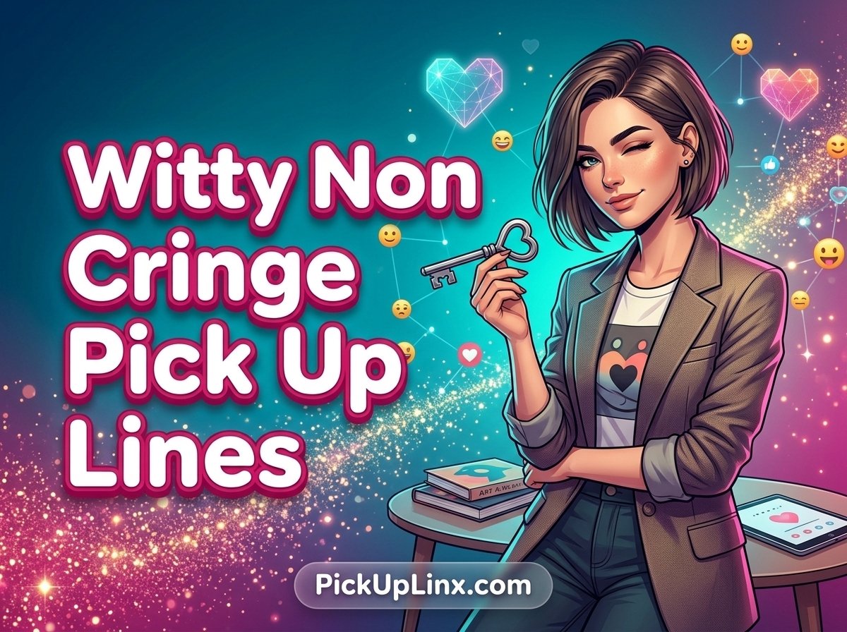 Witty Non Cringe Pick Up Lines