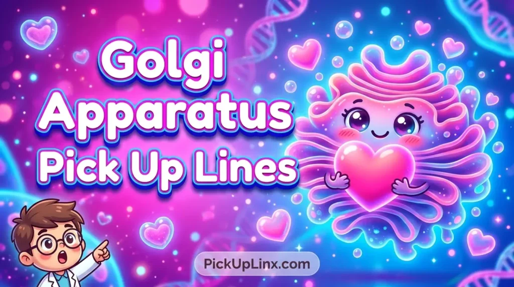 Golgi Apparatus Pick Up Lines