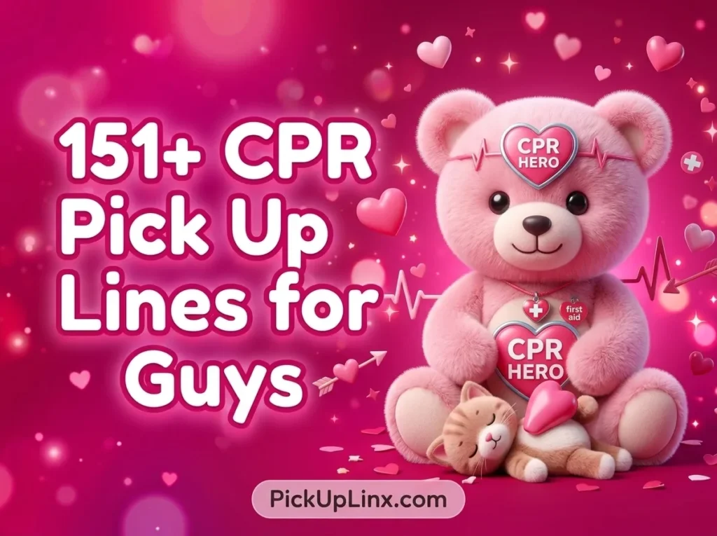 151+ CPR Pick Up Lines for Guys