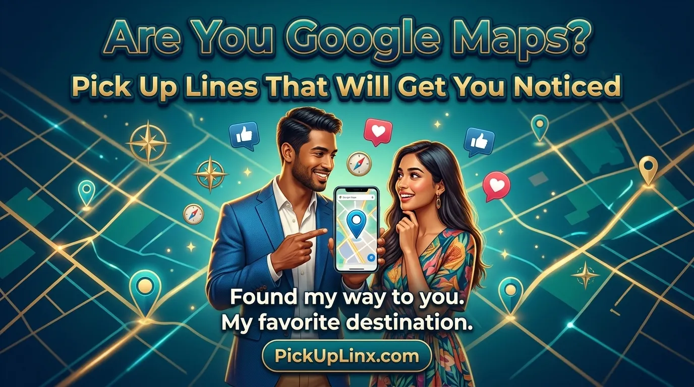 Are You Google Maps? Pick Up Lines That Will Get You Noticed