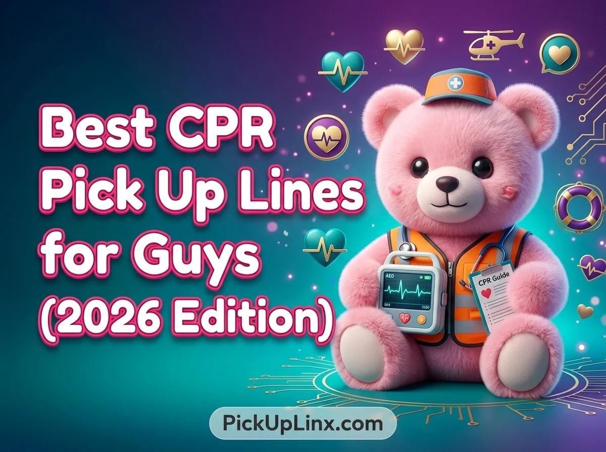 Best CPR Pick Up Lines for Guys
