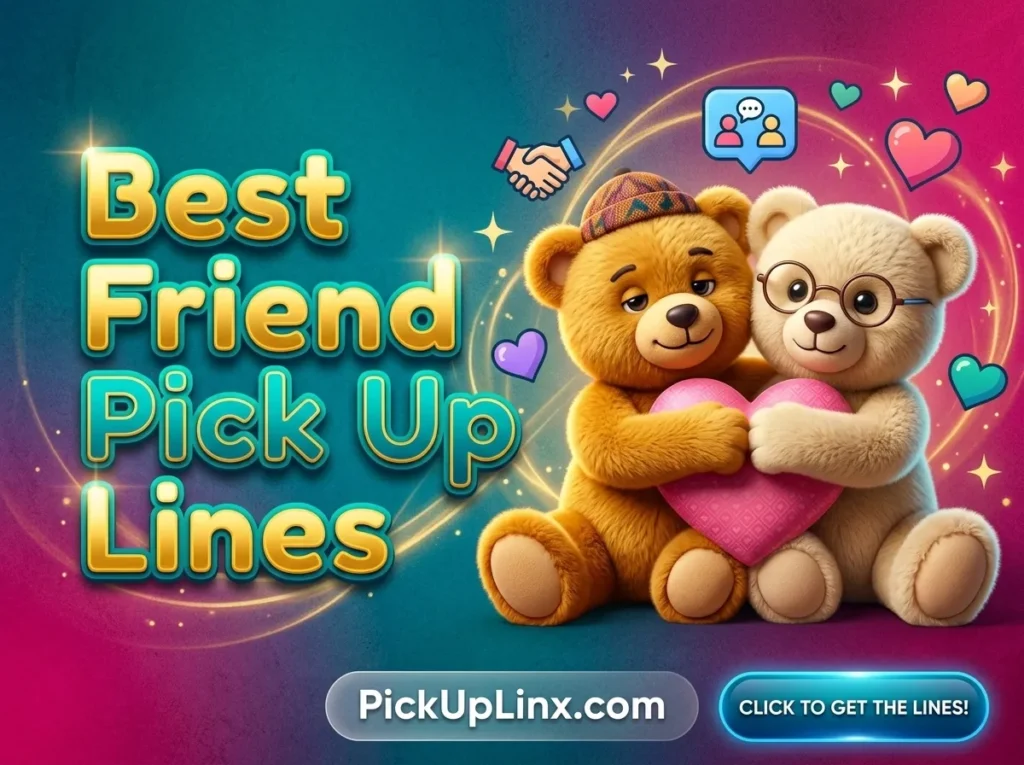 Best Friend Pick Up Lines