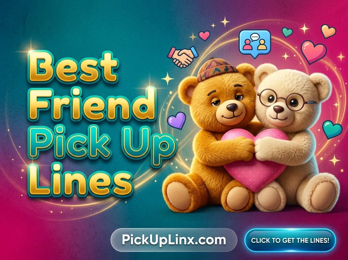 Best Friend Pick Up Lines