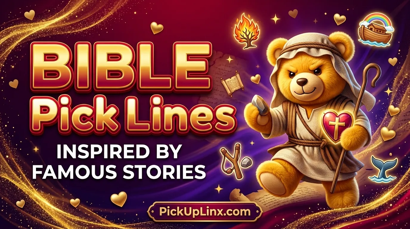 Bible Pick Up Lines Inspired by Famous Stories