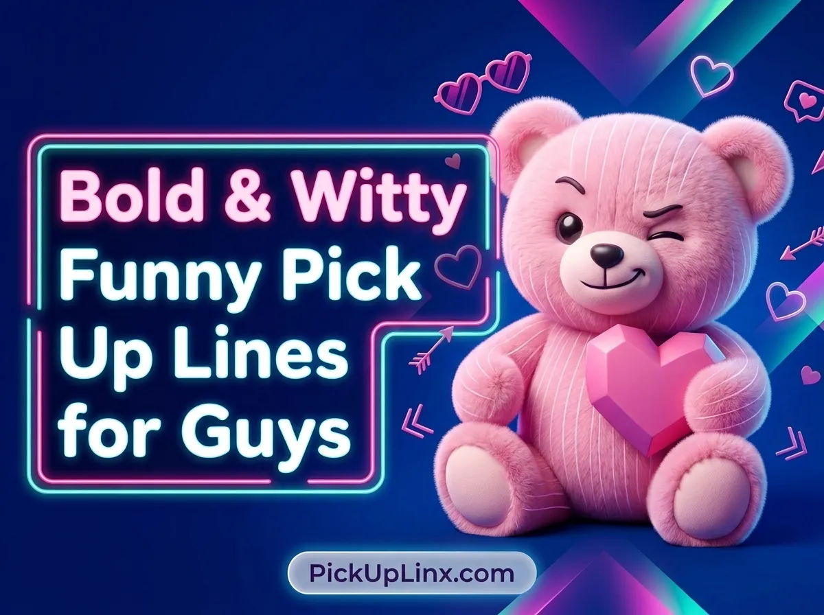 Bold & Witty Funny Pick Up Lines for Guys