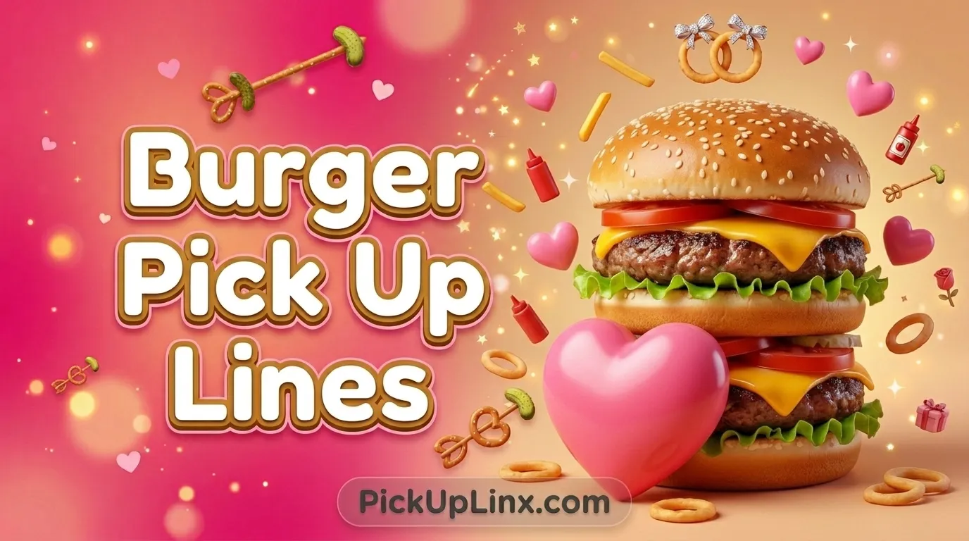 Burger Pick Up Lines