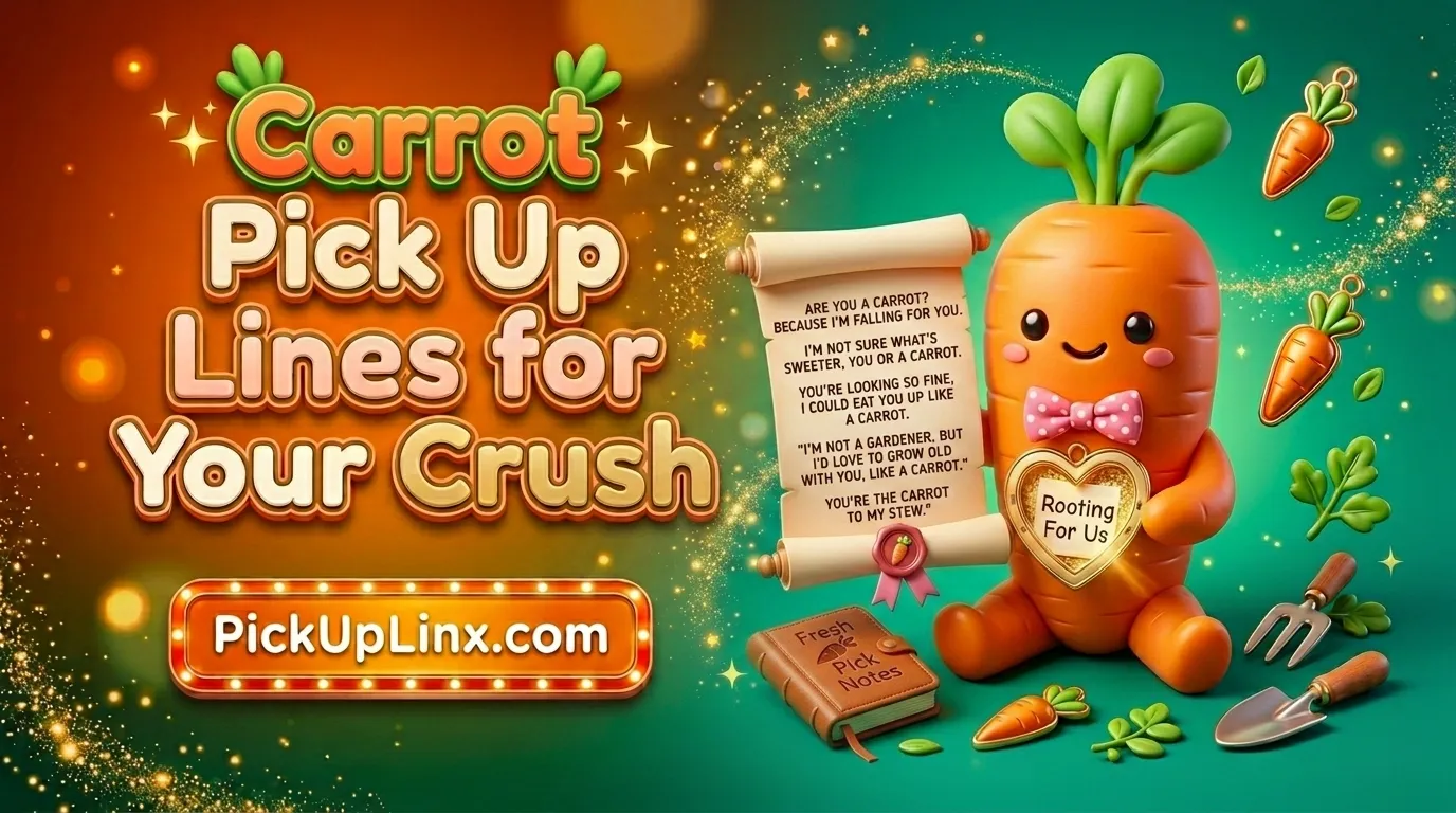 Carrot Pick Up Lines