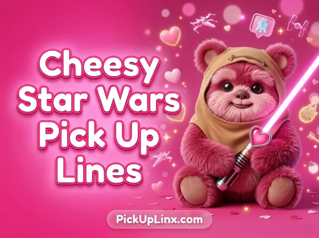 Cheesy Star Wars Pick Up Lines