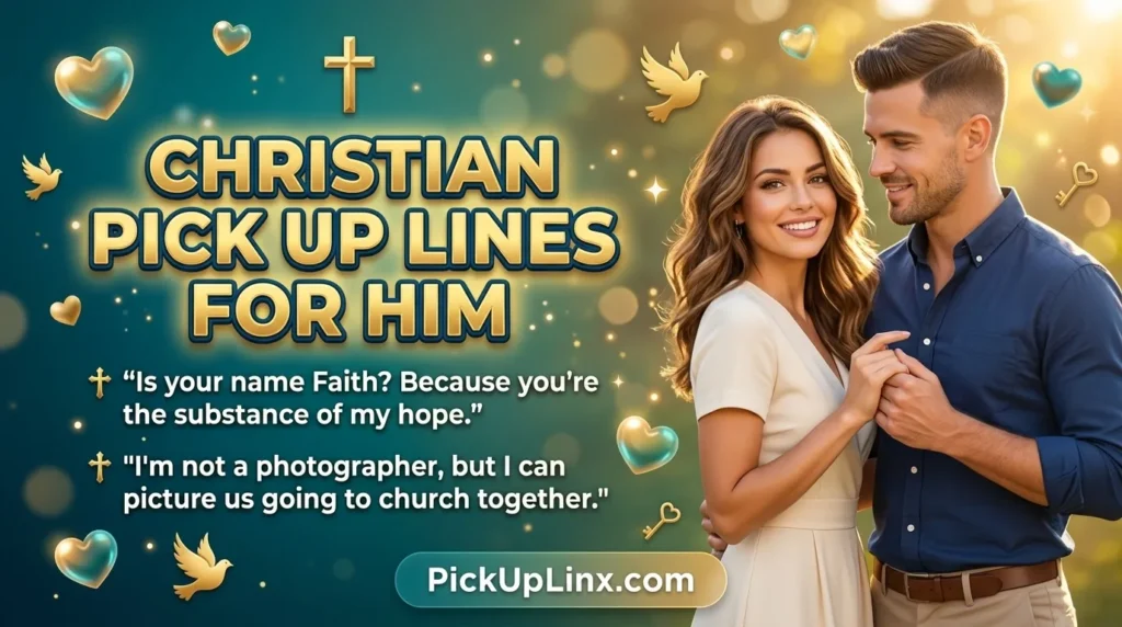 Christian Pick Up Lines for Him