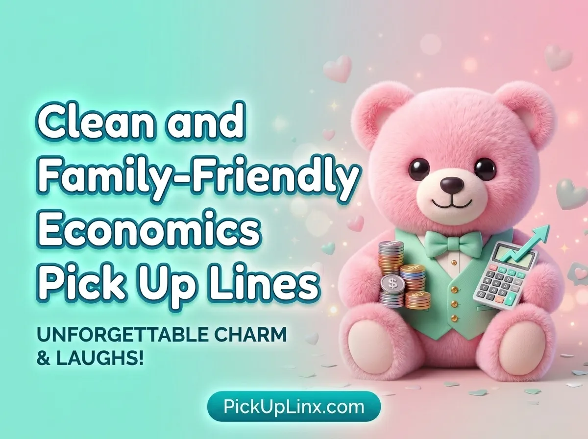 Clean and Family-Friendly Economics Pick Up Lines