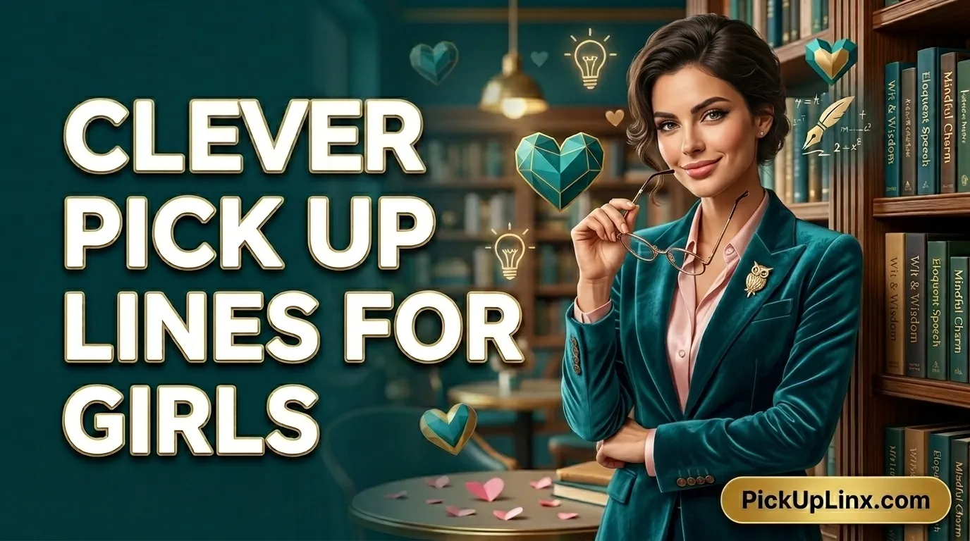Clever Pick Up Lines for Girls