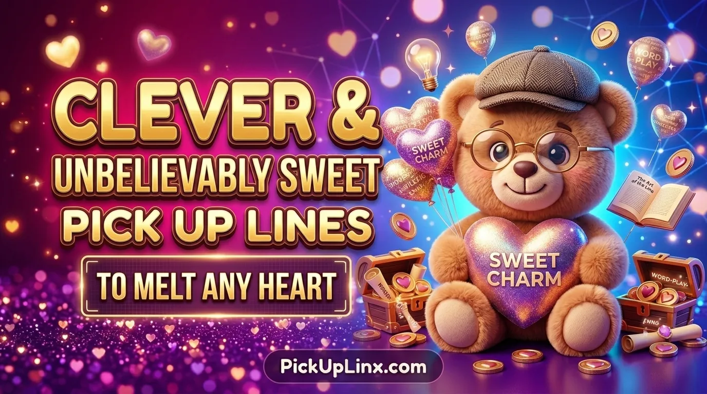 Clever Unbelievably Sweet Pick Up Lines