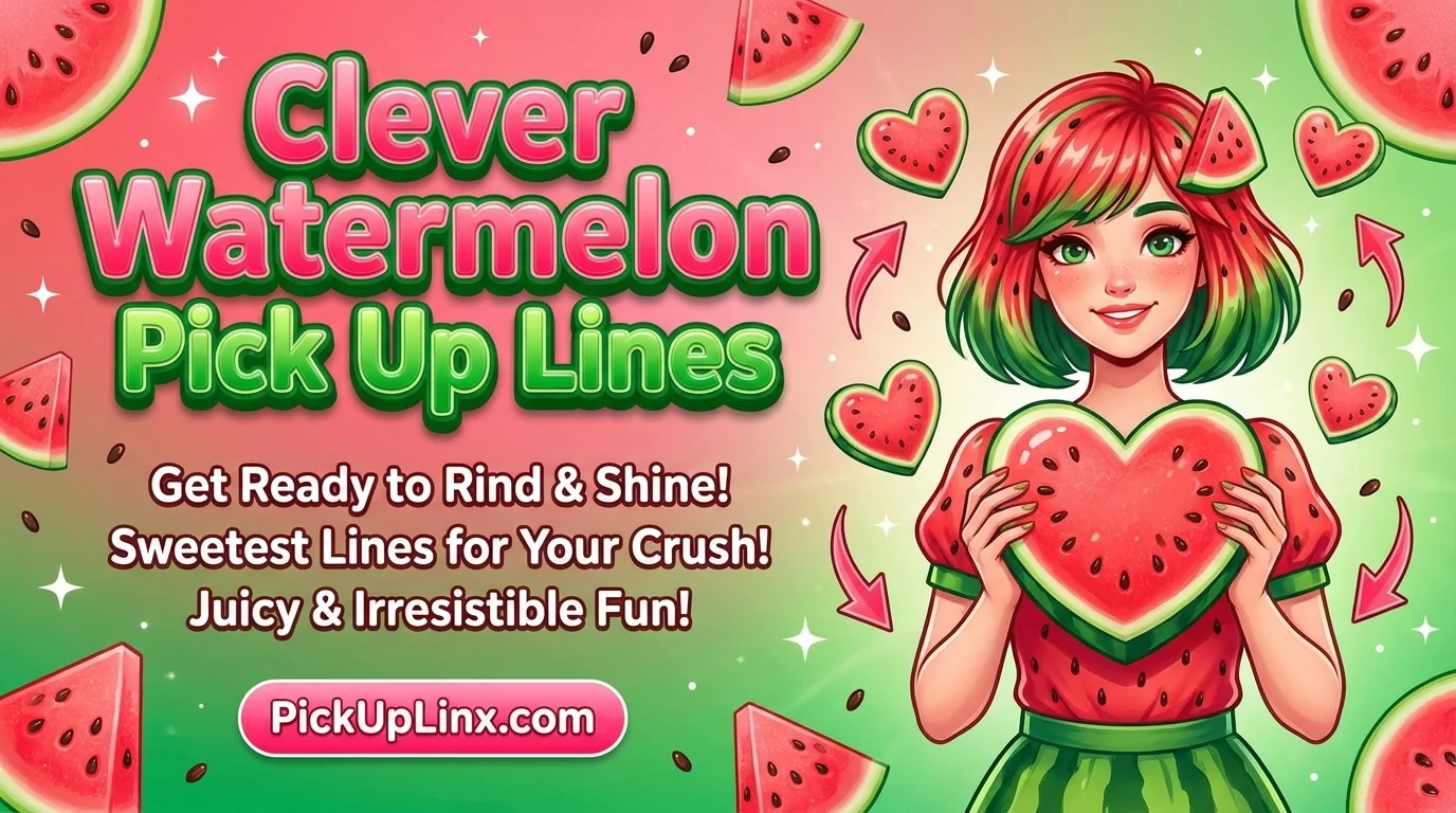  Clever Watermelon Pick Up Lines