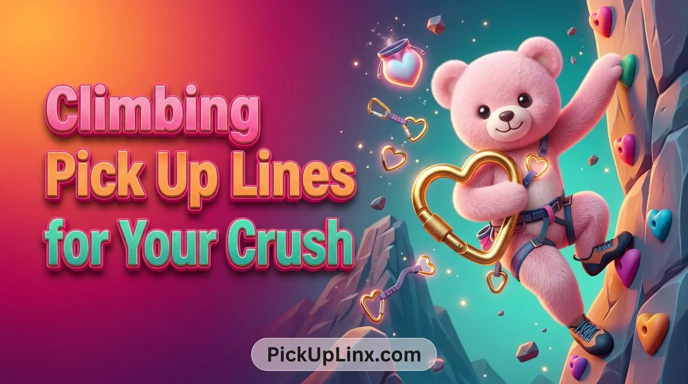 Climbing Pick Up Lines for Your Crush