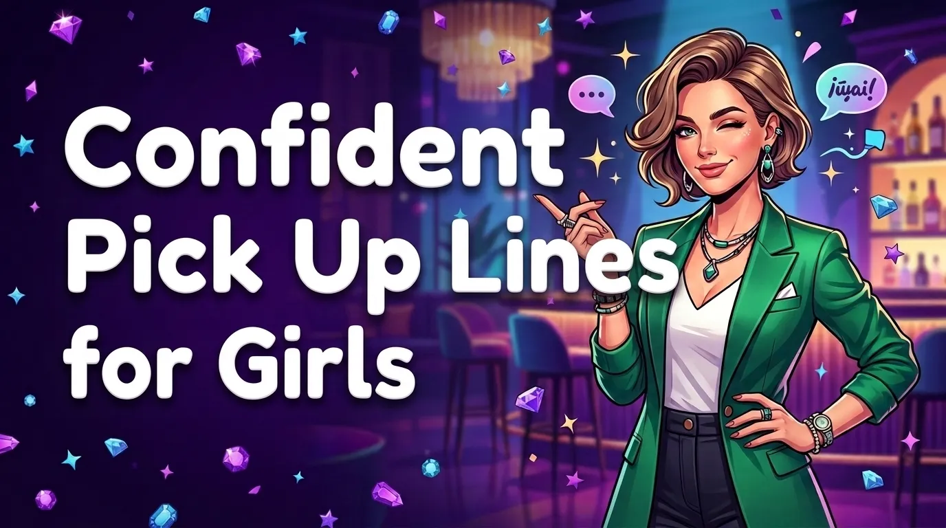 Confident Pick Up Lines for Girls