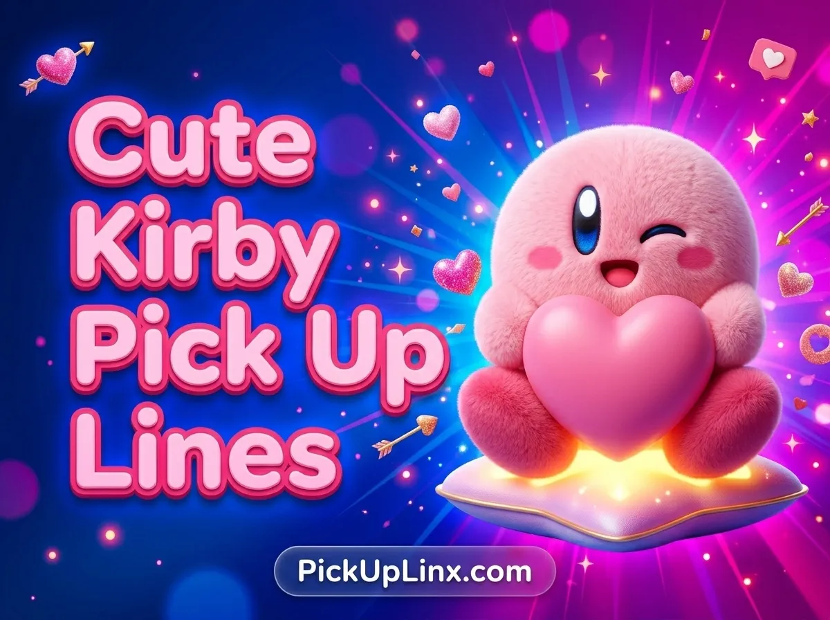 Cute Kirby Pick Up Lines