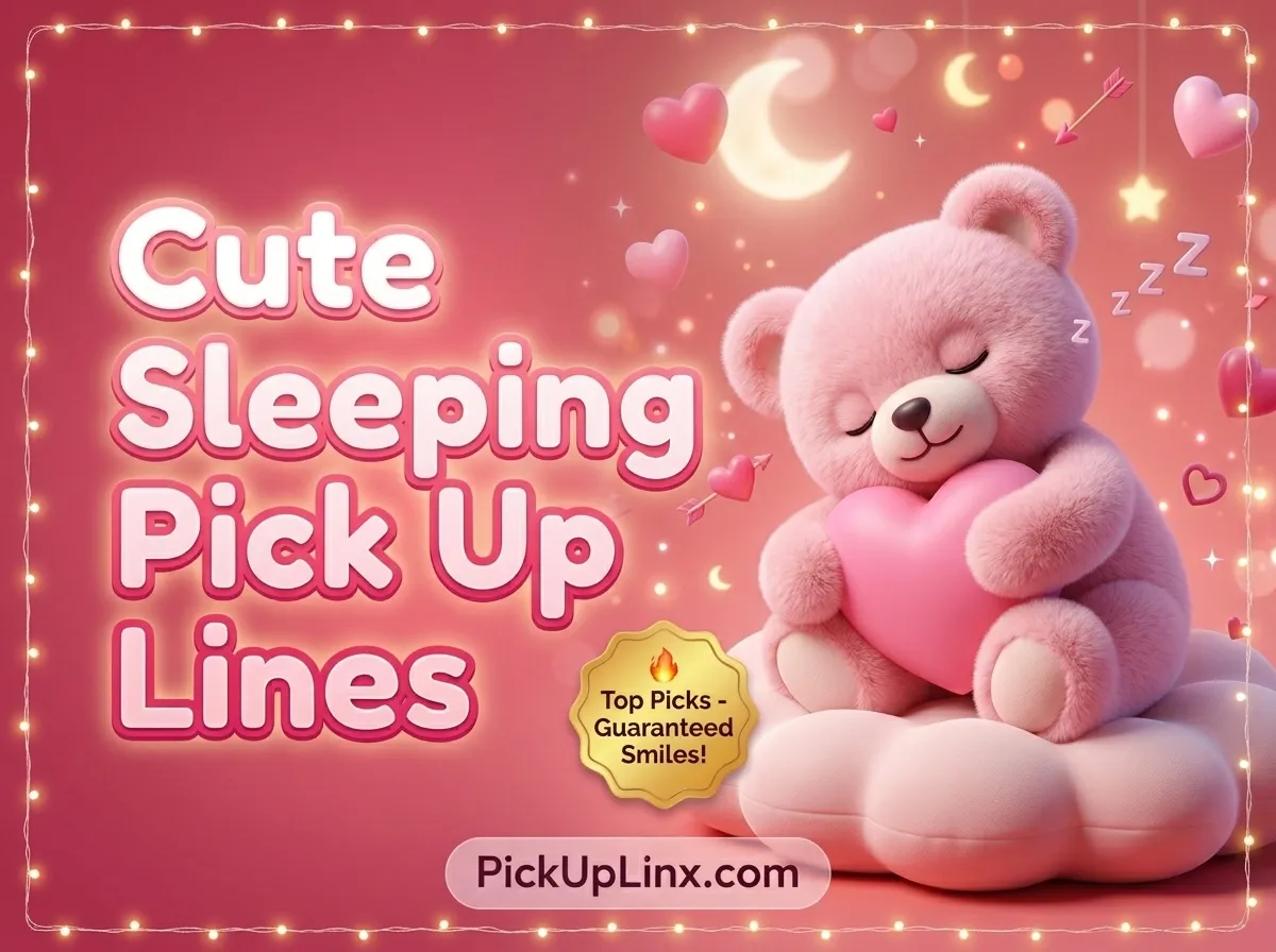 Cute Sleeping Pick Up Lines