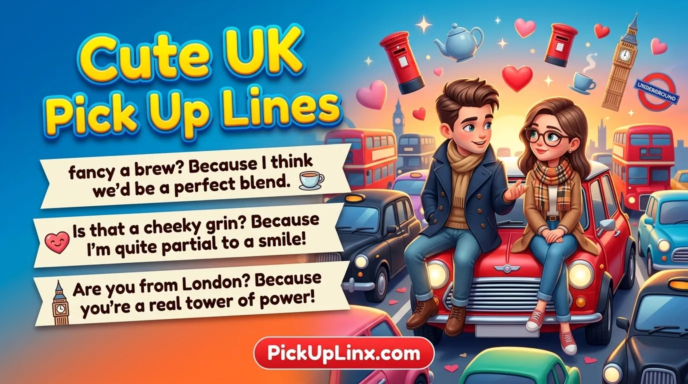 Cute UK Pick Up Lines
