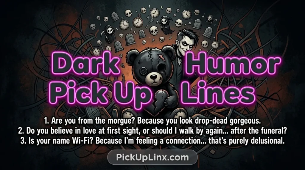 Dark Humour Pick Up Lines