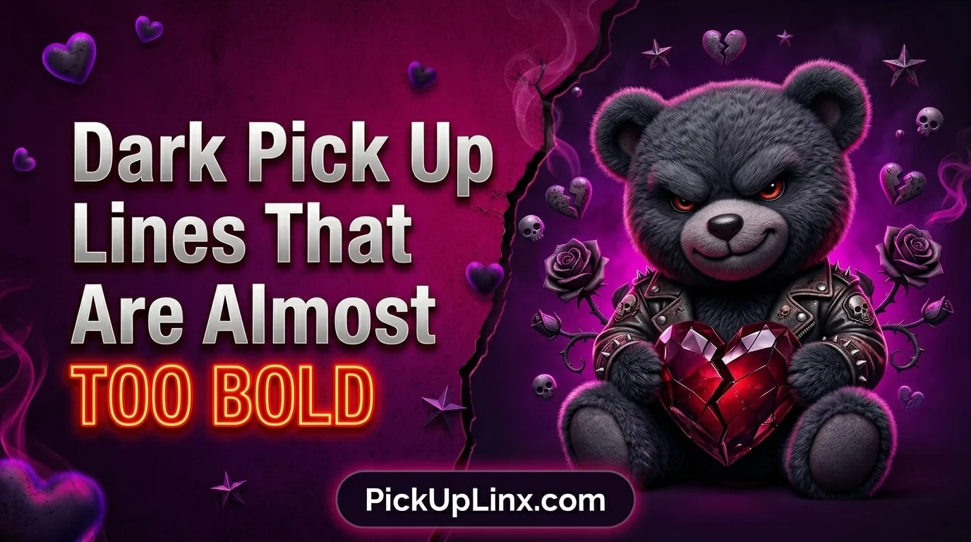 Dark Pick Up Lines That Are Almost Too Bold