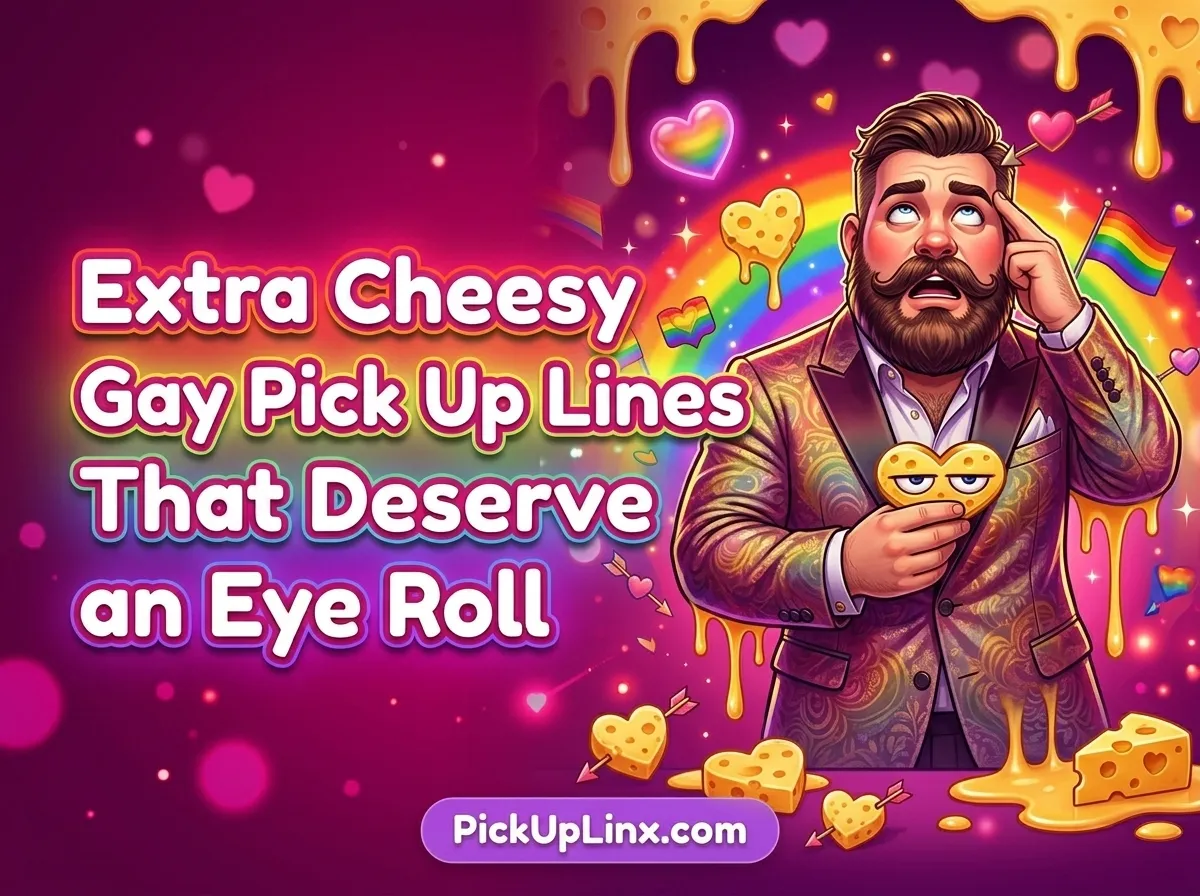 Extra Cheesy Gay Pick Up Lines That Deserve an Eye Roll