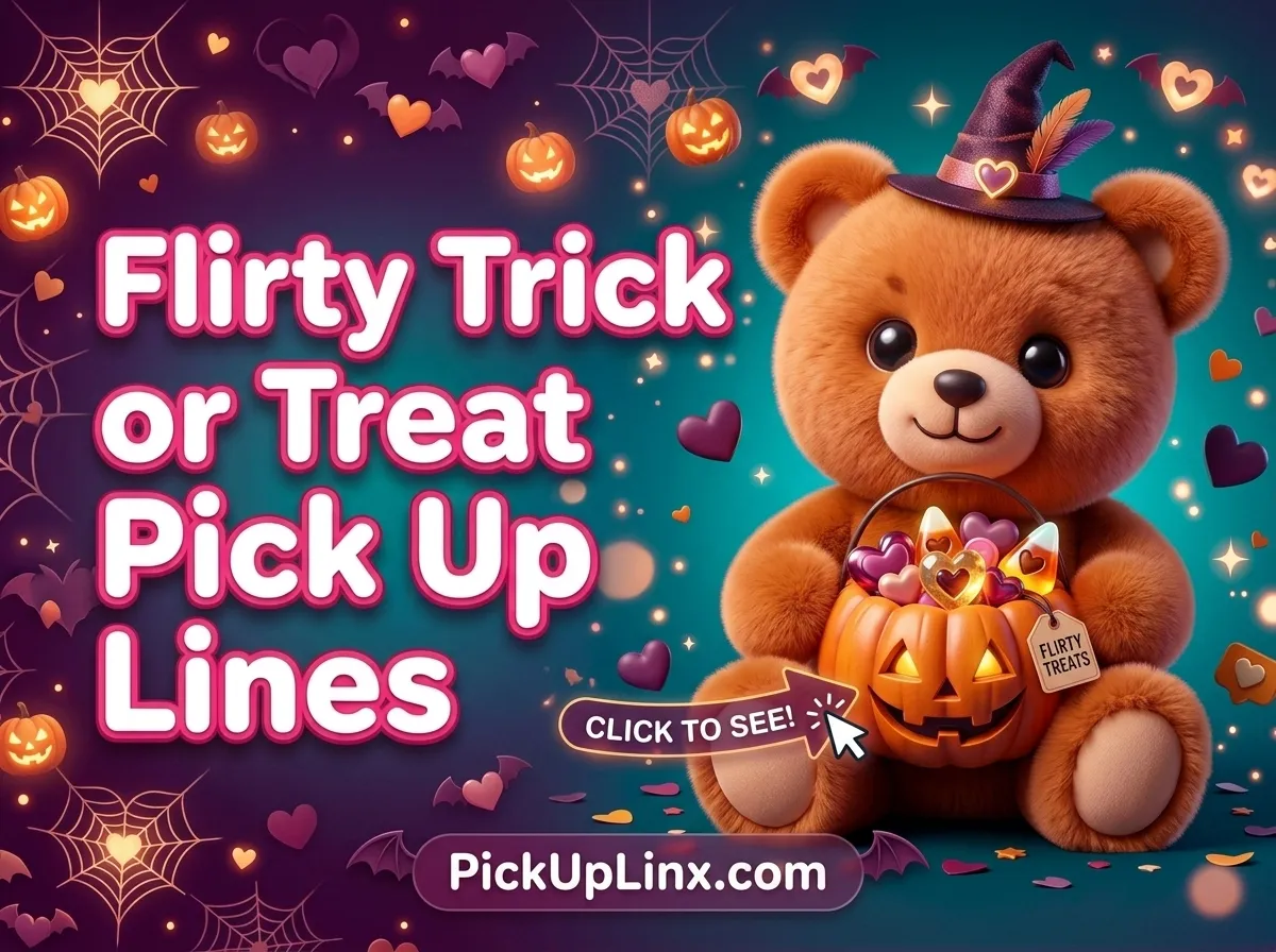 Flirty Trick or Treat Pick Up Lines