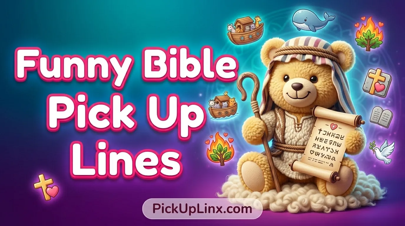 Funny Bible Pick Up Lines