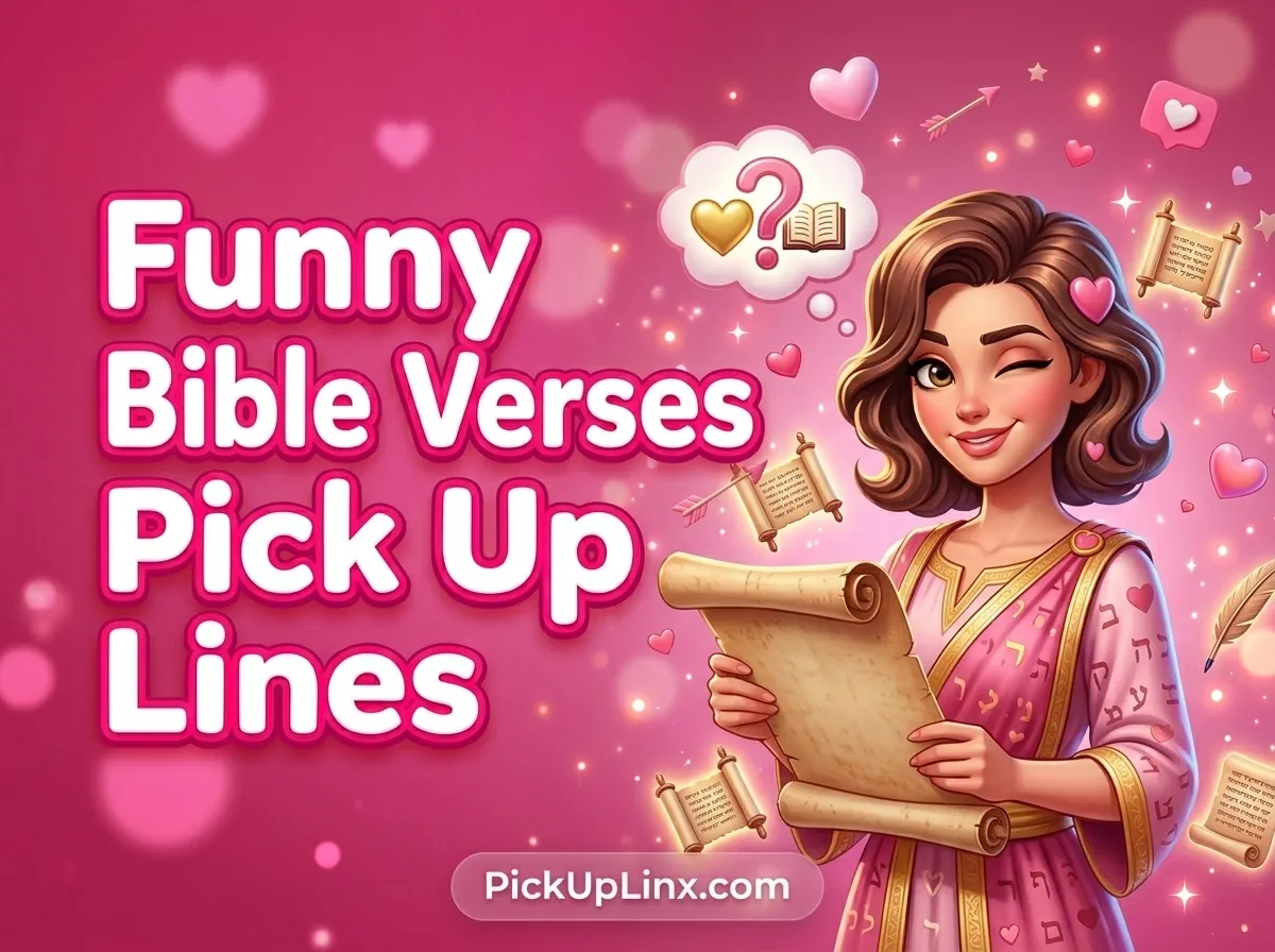 Funny Bible Verses Pick Up Lines