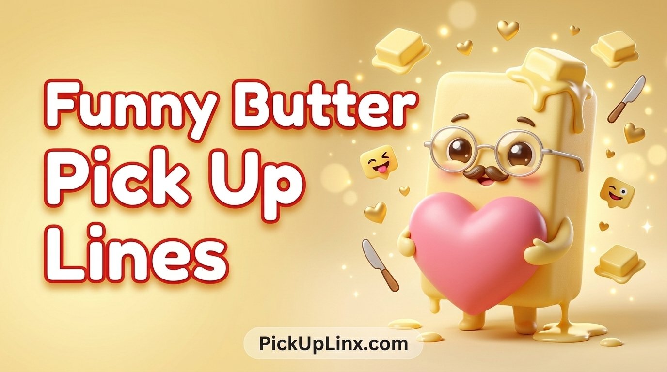 Funny Butter Pick Up Lines