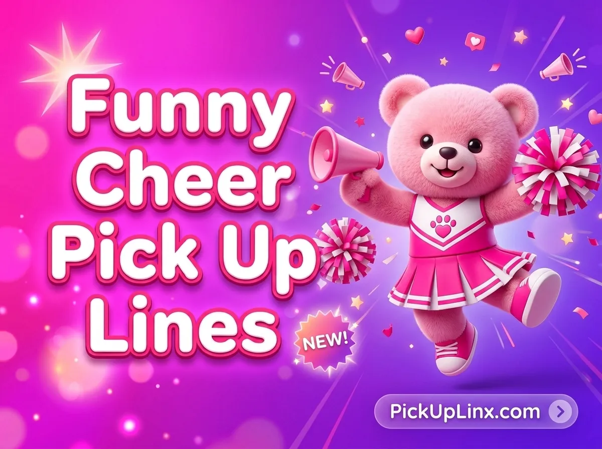 Funny Cheer Pick Up Lines