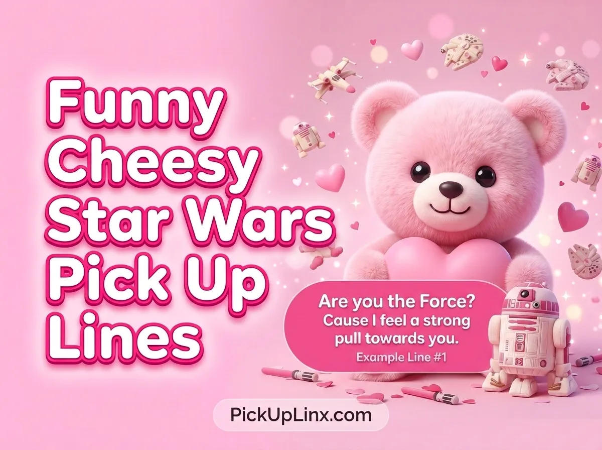 Funny Cheesy Star Wars Pick Up Lines