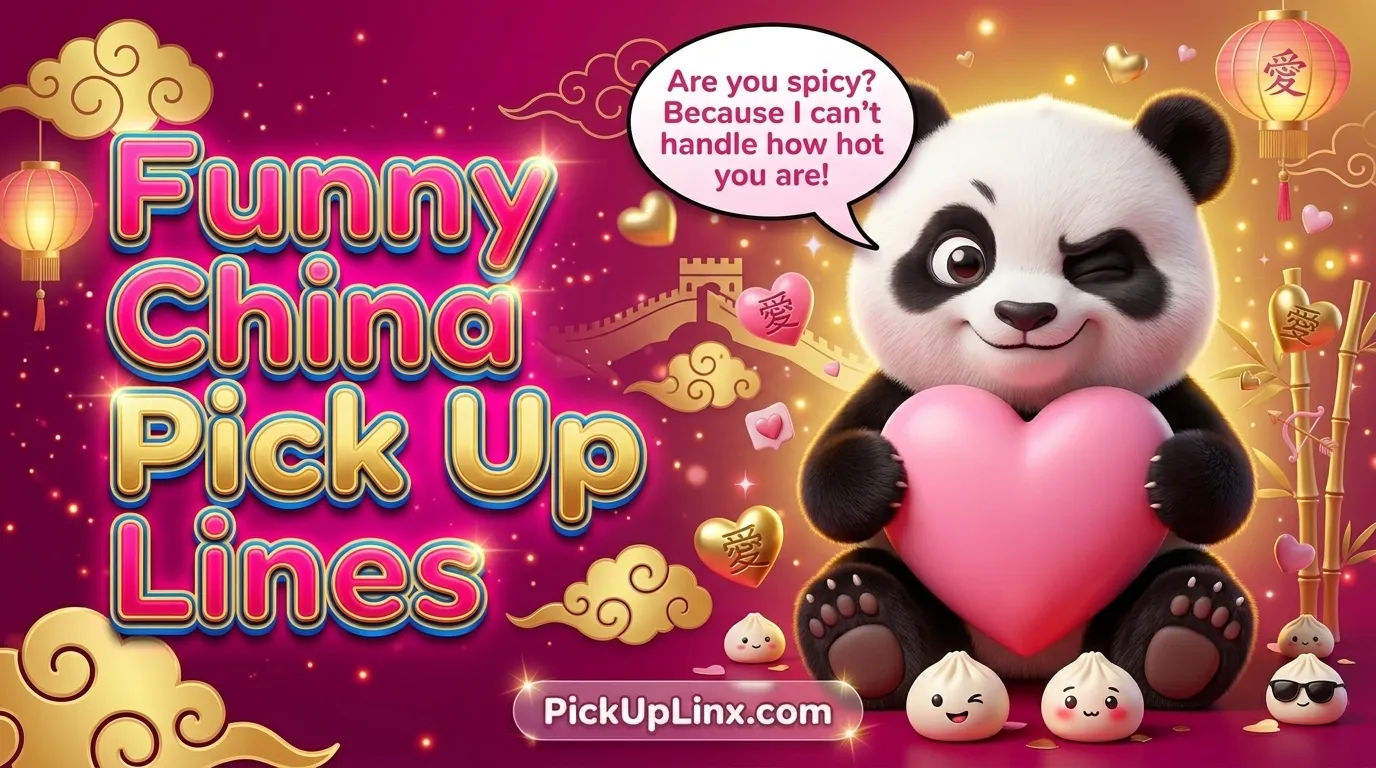 Funny China Pick Up Lines