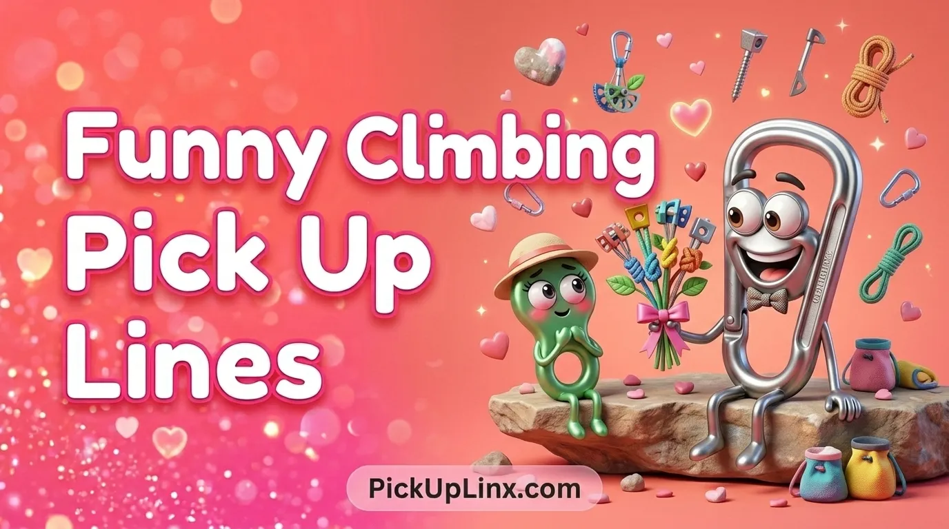 Funny Climbing Pick Up Lines