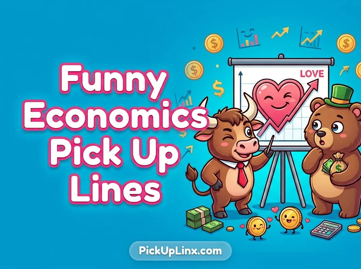 Funny Economics Pick Up Lines