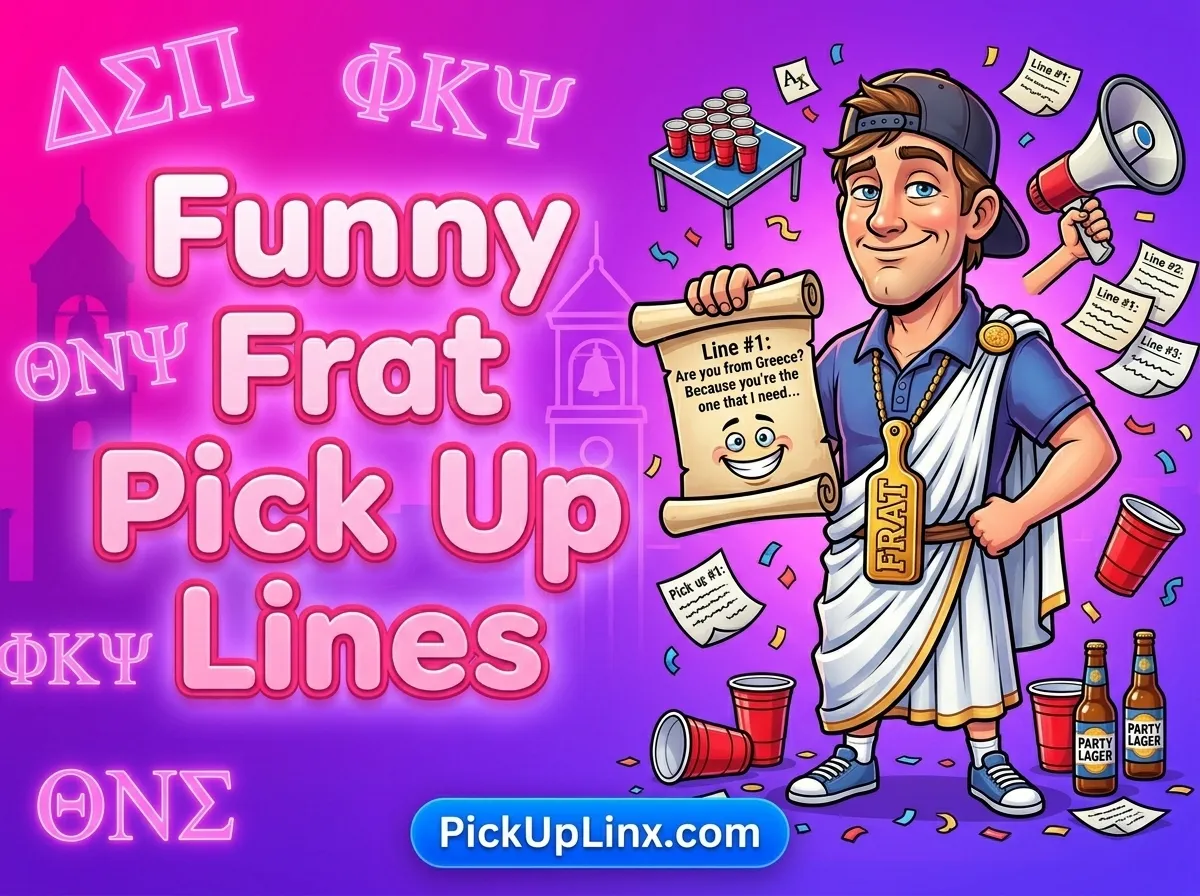 Funny Frat Pick Up Lines