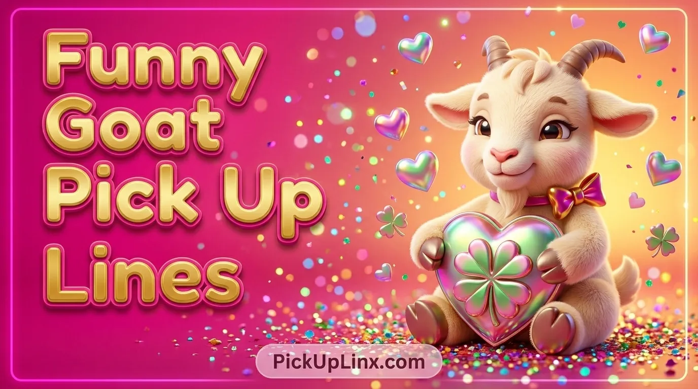 Funny Goat Pick Up Lines