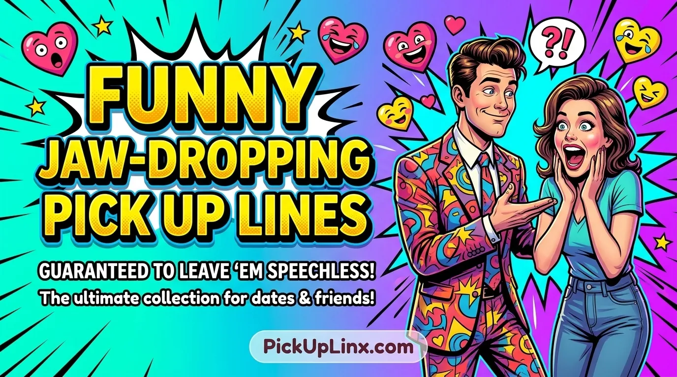 Funny Jaw Dropping Pick Up Lines