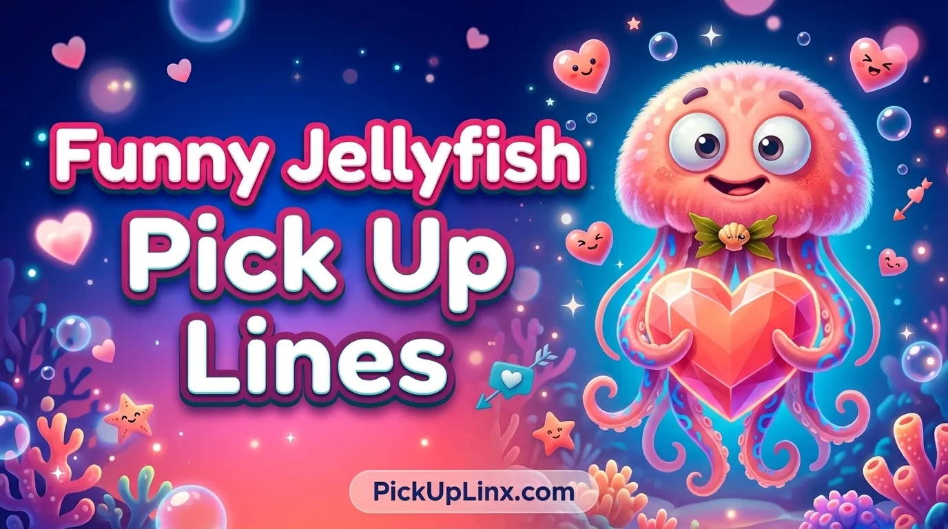 Funny Jellyfish Pick Up Lines