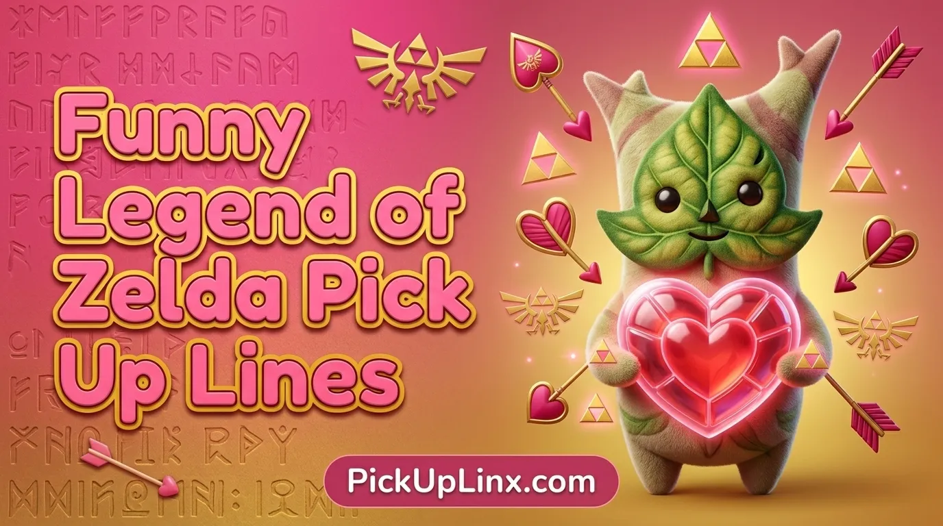 Funny Legend of Zelda Pick Up Lines