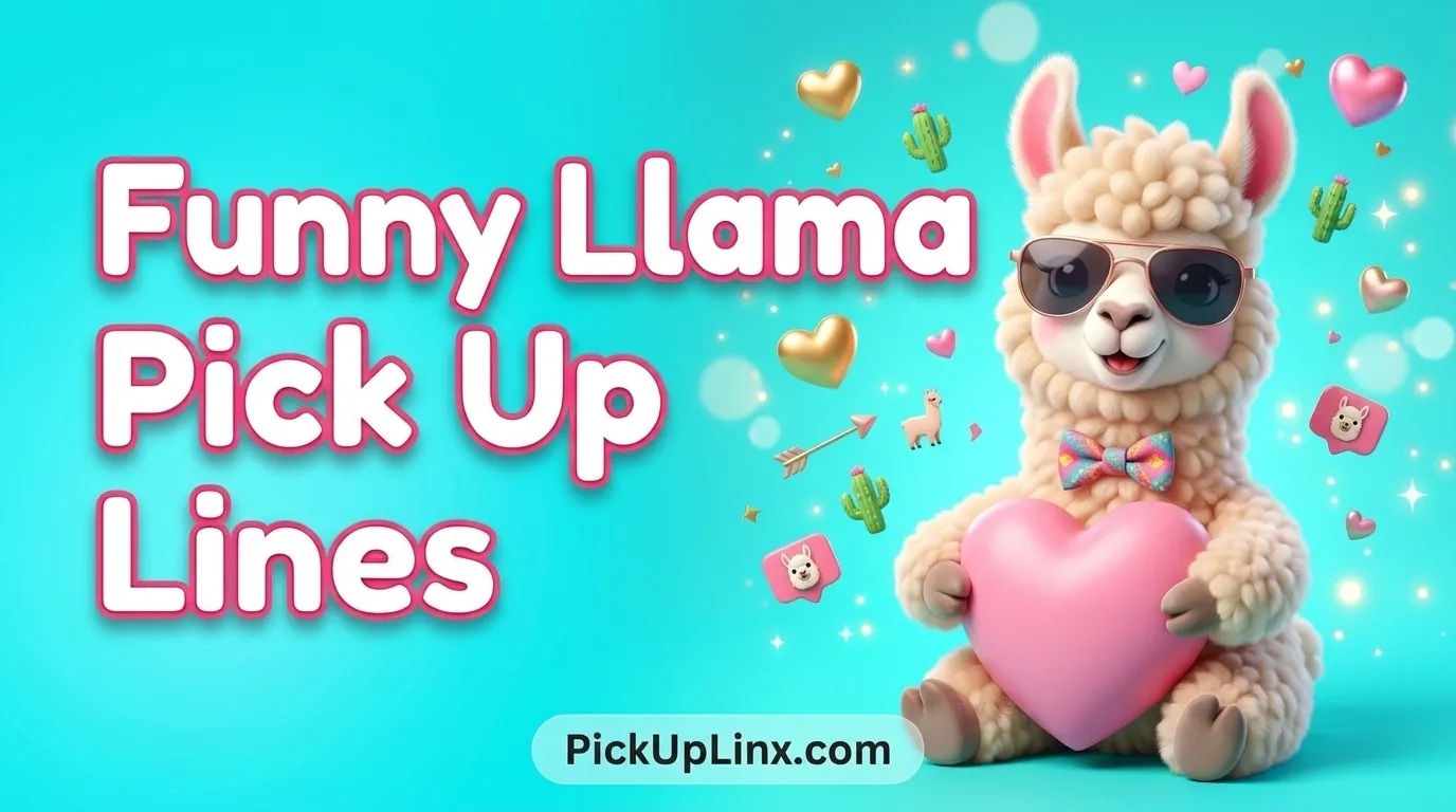 Funny Llama Pick Up Lines