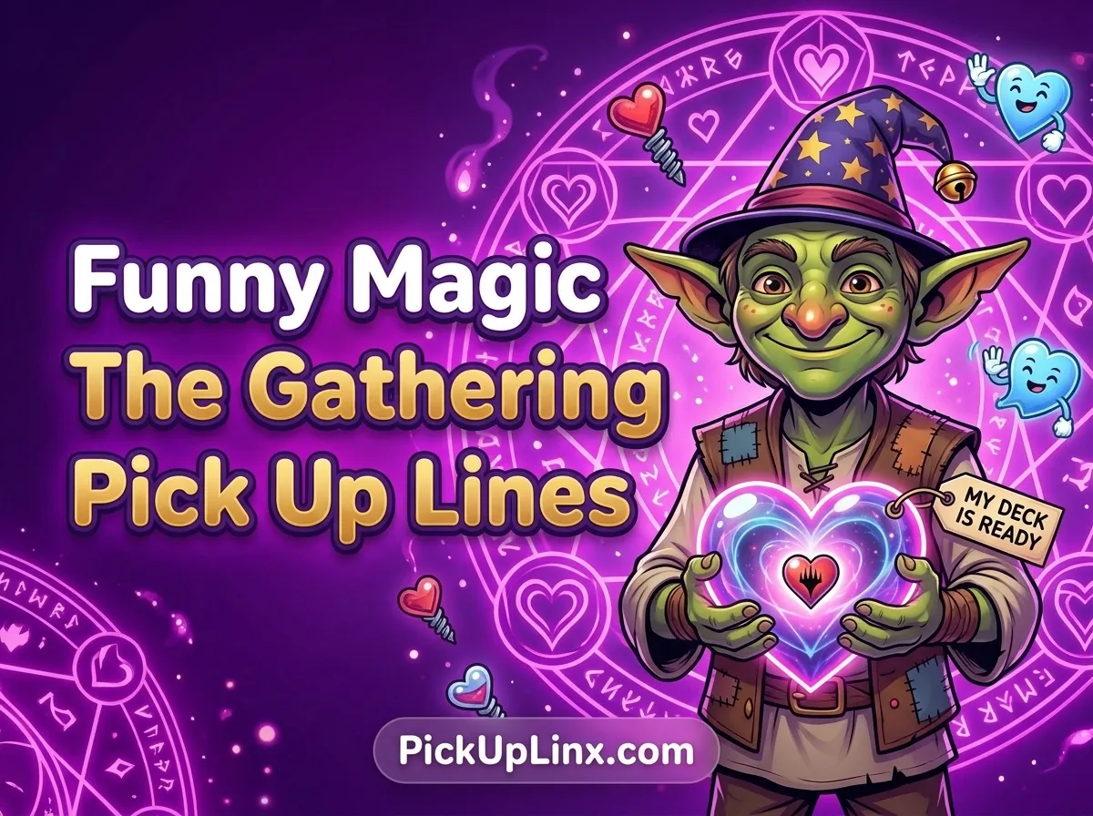 Funny Magic The Gathering Pick Up Lines