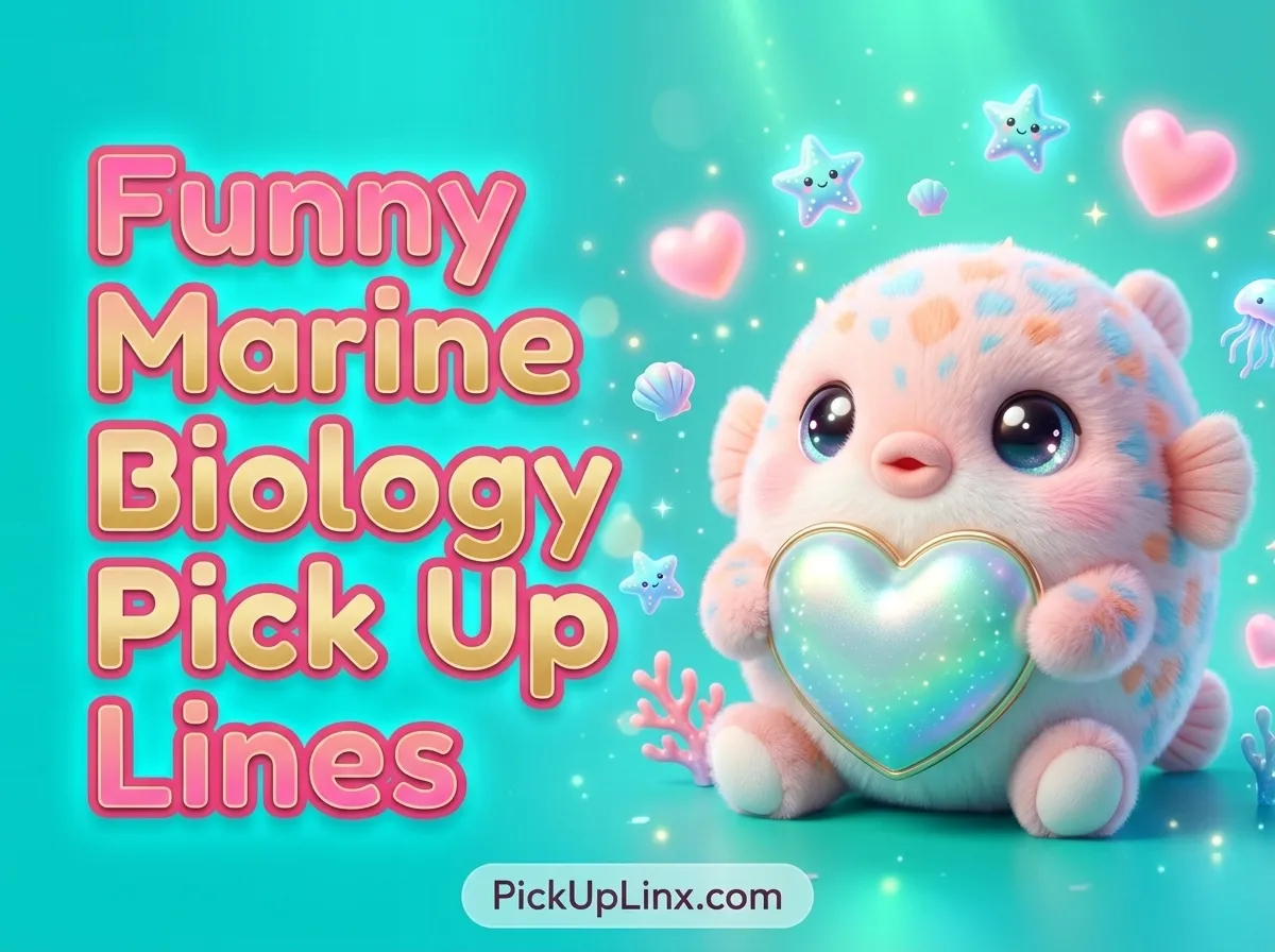 Funny Marine Biology Pick Up Lines