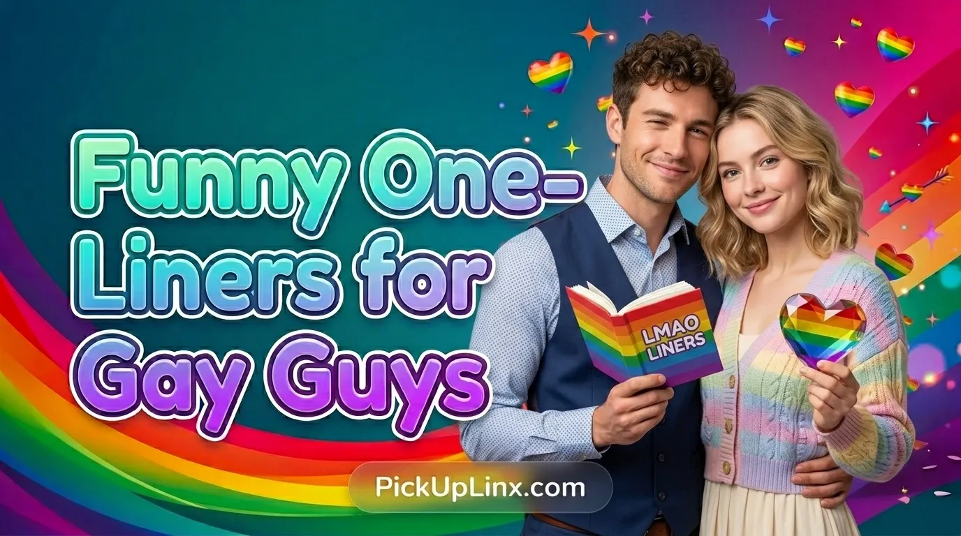 Funny One-Liners for Gay Guys