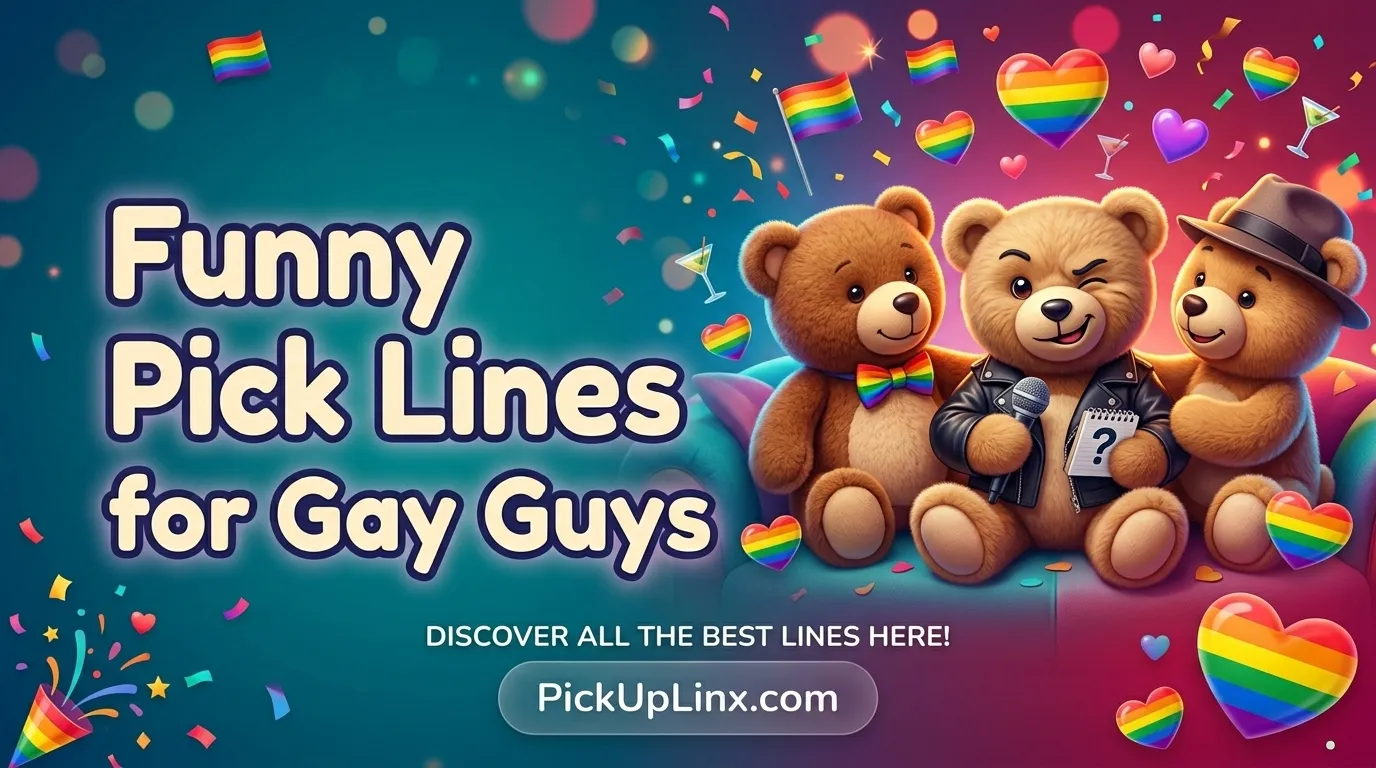 Funny Pick Up Lines for Gay Guys