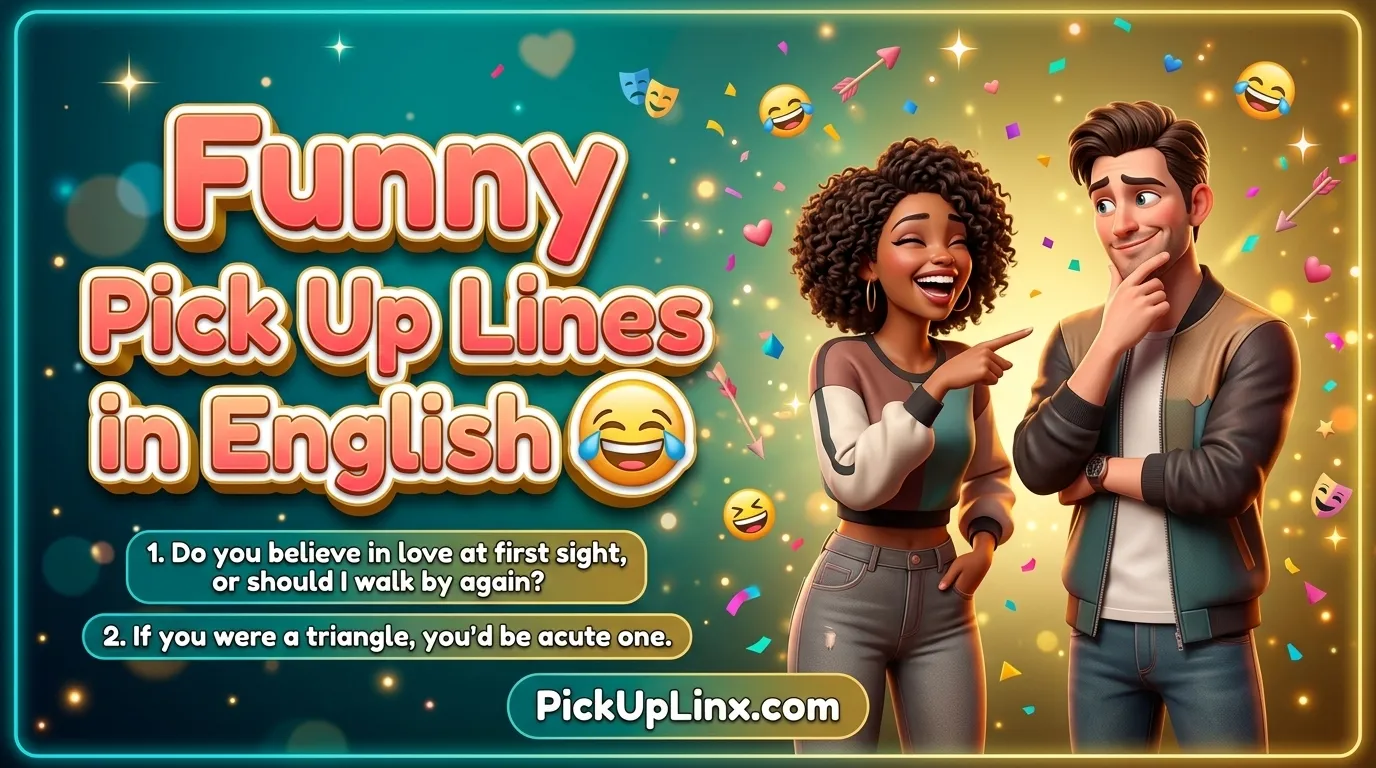 Funny Pick Up Lines in English